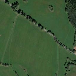 Satellite imagery of [Drážov-Dobrš] church sanctus t., CZ