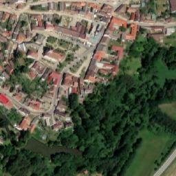 Satellite imagery of [Strmilov] church t., CZ