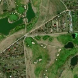 Satellite imagery of [Slavkov u Brna] golf course outlook t., CZ