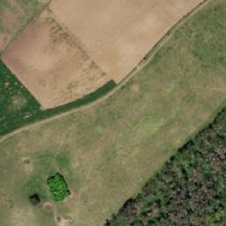 Satellite imagery of [Dobročkovice] church t., CZ