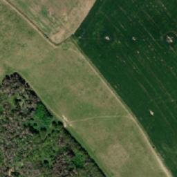 Satellite imagery of [Dobročkovice] church t., CZ