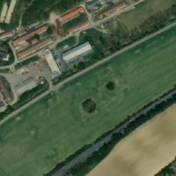 Satellite imagery of [Brankovice] church t., CZ