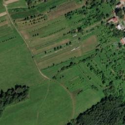 Satellite imagery of [Študlov] church t., CZ