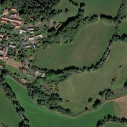 Satellite imagery of [Drážov-Dobrš] church sanctus t., CZ