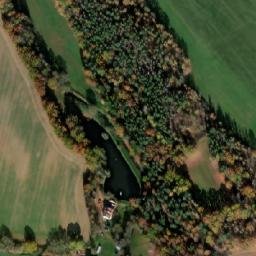 Satellite imagery of [Bílsko u Vodňan] church t., CZ