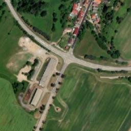 Satellite imagery of [Strmilov] church sanctus t., CZ