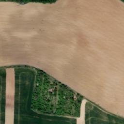 Satellite imagery of [Milonice] church t., CZ