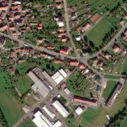 Satellite imagery of [Slopné] church t., CZ
