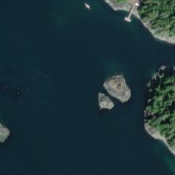 Satellite imagery of Usatzes Point, CA