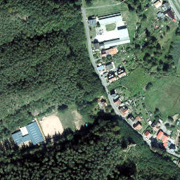 Satellite imagery of cairn, FR