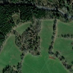 Satellite imagery of Sv.Anna [Kašperské Hory] church sanctus t., CZ