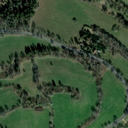 Satellite imagery of Sv.Anna [Kašperské Hory] church sanctus t., CZ