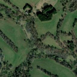 Satellite imagery of Sv.Anna [Kašperské Hory] church sanctus t., CZ