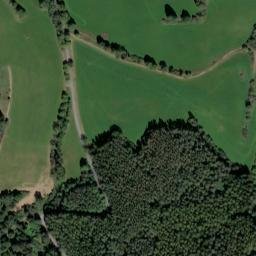 Satellite imagery of [Drážov-Dobrš] church sanctus t., CZ