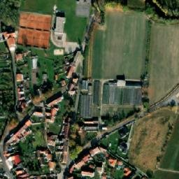 Satellite imagery of [Vodňany] church t., CZ