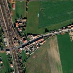 Satellite imagery of [Číčenice] church t., CZ