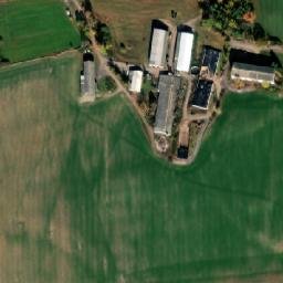 Satellite imagery of [Číčenice] church t., CZ