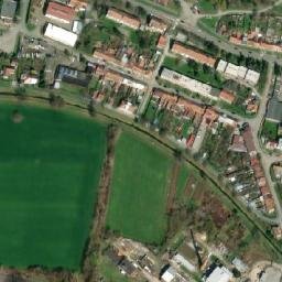 Satellite imagery of Spektrum-Kovo [Bučovice] factory chimney, CZ