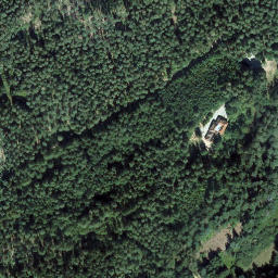 Satellite imagery of cairn, FR
