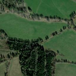 Satellite imagery of Sv.Anna [Kašperské Hory] church sanctus t., CZ