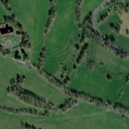 Satellite imagery of Sv.Anna [Kašperské Hory] church sanctus t., CZ