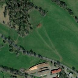 Satellite imagery of Sv.Anna [Kašperské Hory] church sanctus t., CZ