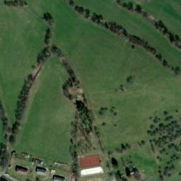 Satellite imagery of [Kašperské Hory] church t., CZ