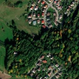 Satellite imagery of Černá věž [Jindřichův Hradec] castle & outlook t., CZ