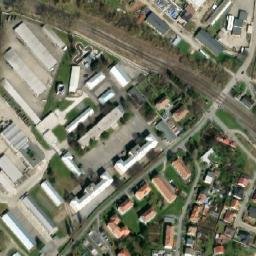 Satellite imagery of Spektrum-Kovo [Bučovice] factory chimney, CZ