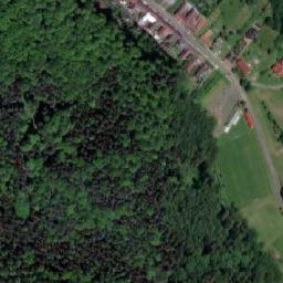 Satellite imagery of Králův Stůl, CZ