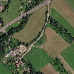 Satellite imagery of [Poteč] chapel sanctus t., CZ
