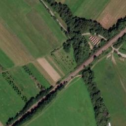 Satellite imagery of [Poteč] chapel sanctus t., CZ