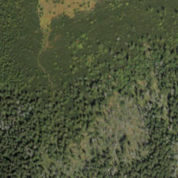 Satellite imagery of cairn, PL