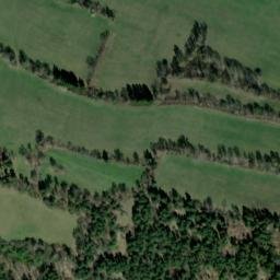 Satellite imagery of Sv.Anna [Kašperské Hory] church sanctus t., CZ