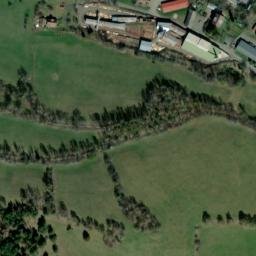 Satellite imagery of Sv.Anna [Kašperské Hory] church sanctus t., CZ