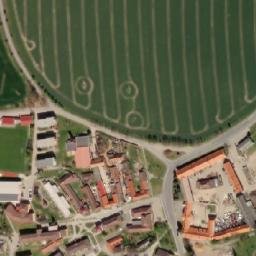 Satellite imagery of [Dříteň] church t., CZ