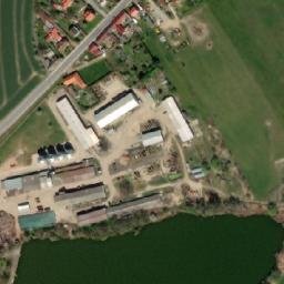 Satellite imagery of [Dříteň] church t., CZ