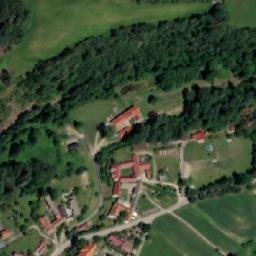 Satellite imagery of [Blažejov] church t., CZ