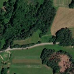 Satellite imagery of [Blažejov] church t., CZ