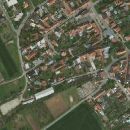 Satellite imagery of [Moravany u Brna] church t., CZ
