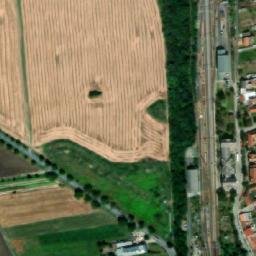Satellite imagery of [Křenovice u Slavkova] church t., CZ