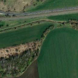 Satellite imagery of [Křižanovice u Bučovic] church t., CZ