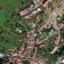 Satellite imagery of [Valašské Klobouky] church t., CZ