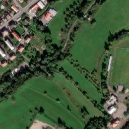 Satellite imagery of [Poteč] chapel sanctus t., CZ