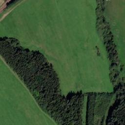 Satellite imagery of [Poteč] chapel sanctus t., CZ
