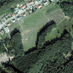 Satellite imagery of cairn, FR
