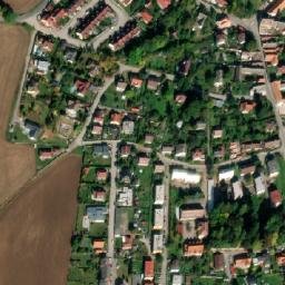 Satellite imagery of Černá věž [Jindřichův Hradec] castle & outlook t., CZ