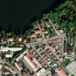 Satellite imagery of [Jindřichův Hradec] town t., CZ