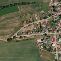 Satellite imagery of [Blažejov] church t., CZ
