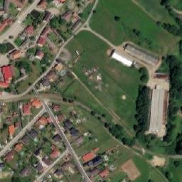 Satellite imagery of [Blažejov] church t., CZ